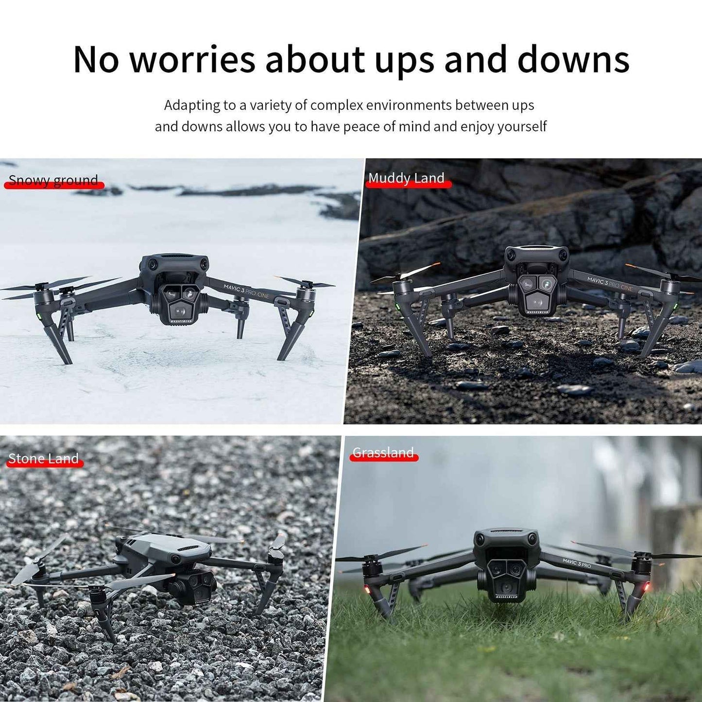 STARTRC Extended Landing Gear for DJI Mavic 3 Pro