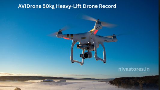 AVIDrone sets a record by carrying a 50 kg load / Drone Accessories – Nivastores Drone Accessories in India - NIVA STORES