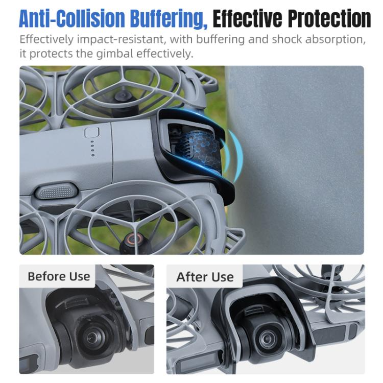STARTRC Gimbal Bumper (Plastic) for DJI Neo 2 (Black) Drone Accessories in India - NIVA STORES