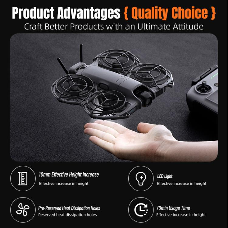 STARTRC LED Landing Gear for DJI Neo 2