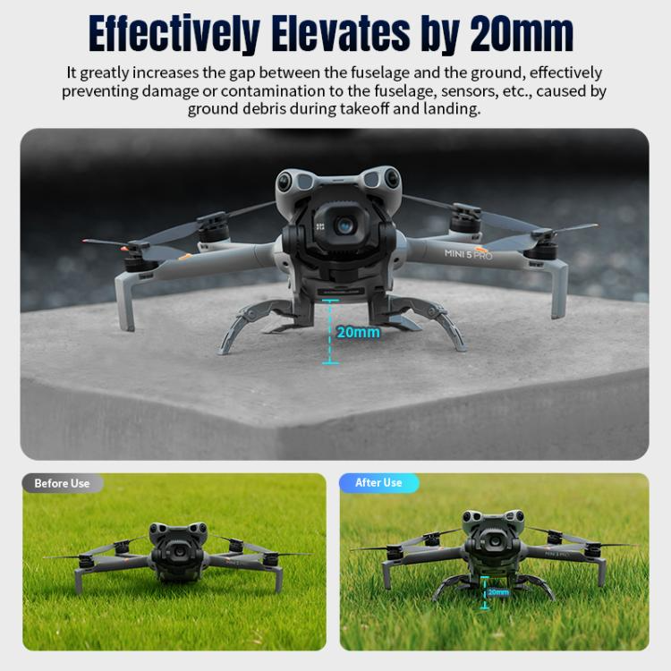 STARTRC Spider Landing Gear for DJI Mini 5 Pro Drone Accessories in India - NIVA STORES