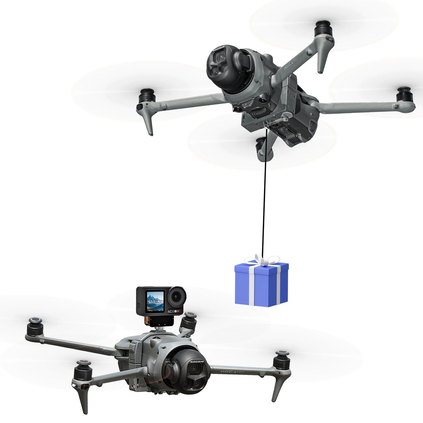 STARTRC Air Drop System and External Mount for DJI Mavic 4 Pro Drone Accessories in India - NIVA STORES