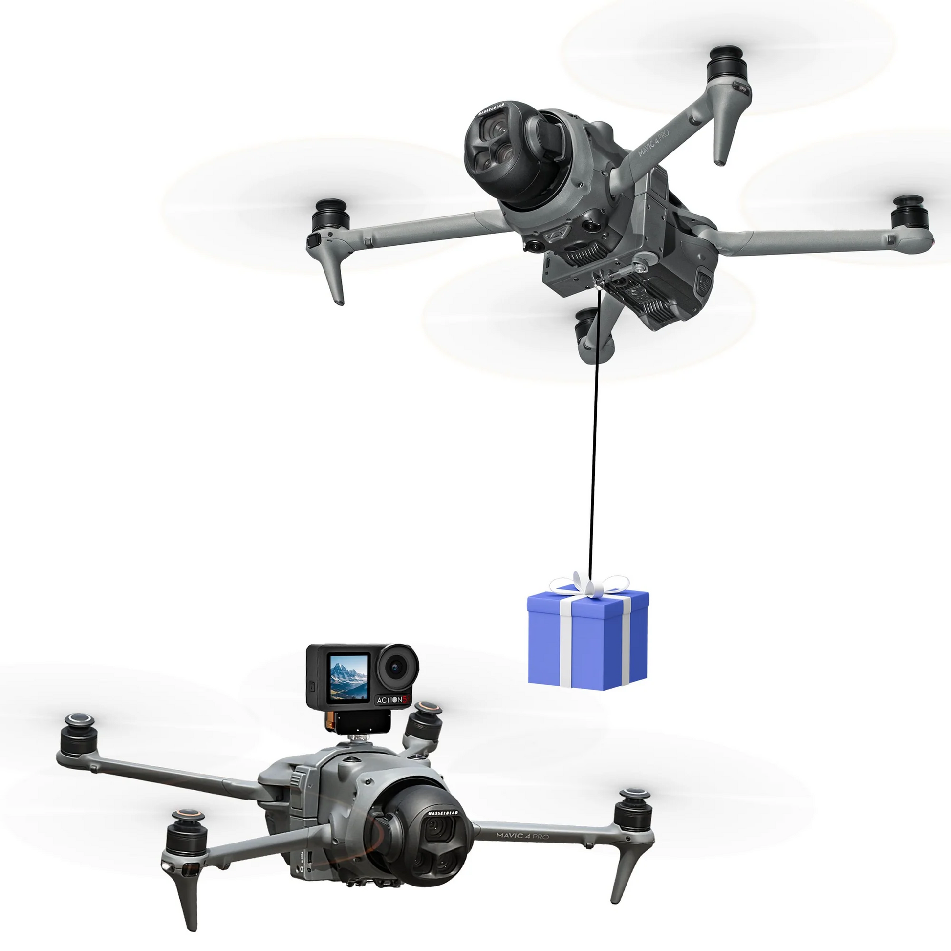 STARTRC Air Drop System and External Mount for DJI Mavic 4 Pro Drone Accessories in India - NIVA STORES
