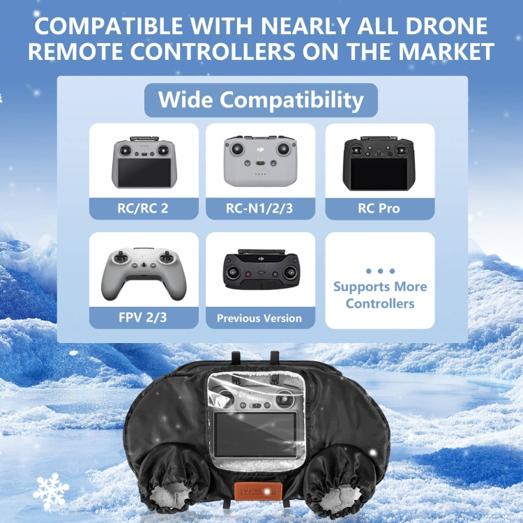 STARTRC Warm Gloves for DJI RC / RC2 Drone Accessories in India - NIVA STORES