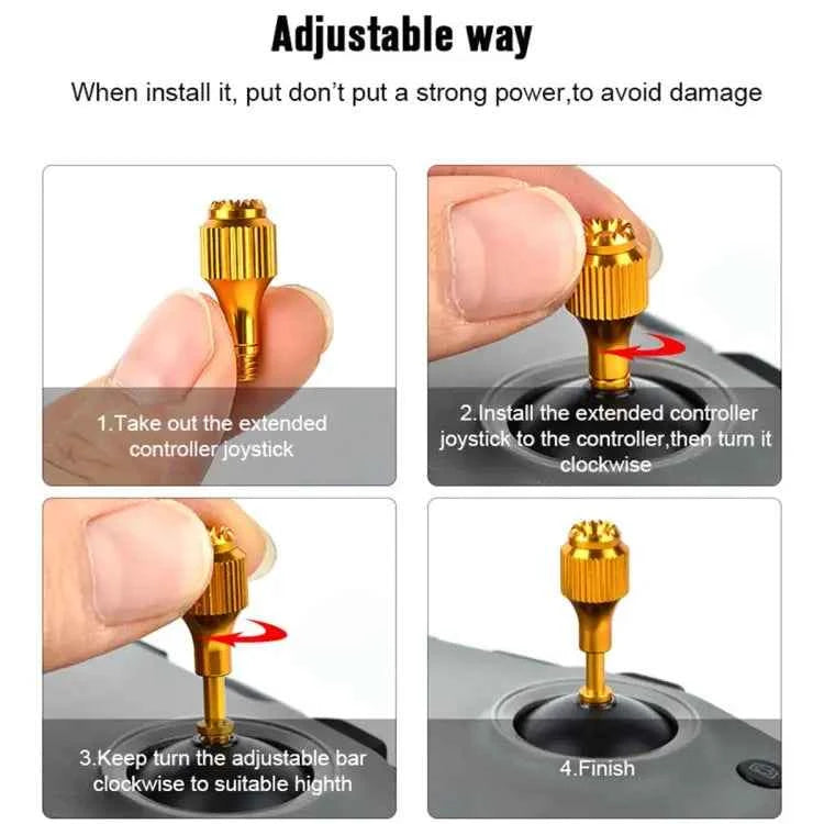 STARTRC Joystick Aluminum for DJI RC N1 (21–27mm) – Precision Control