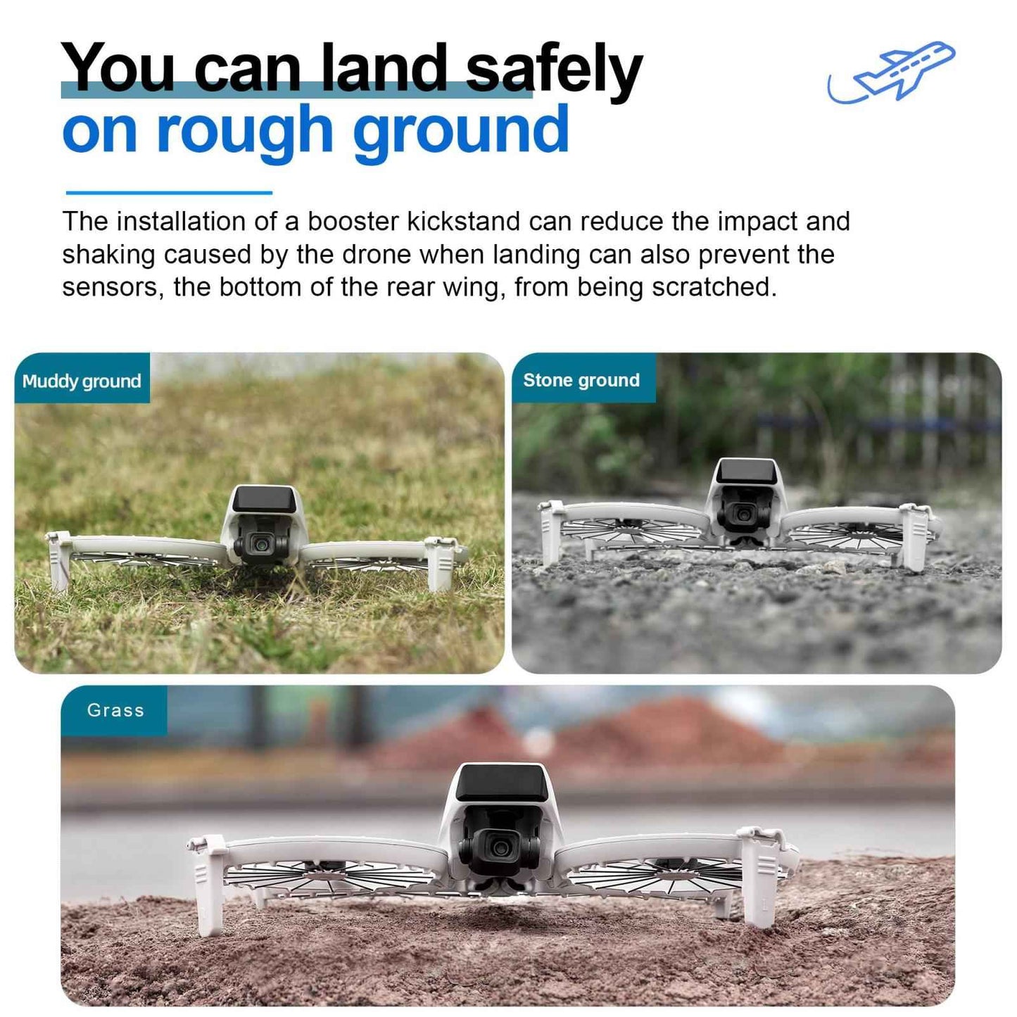 STARTRC Extended Landing Gear for DJI Flip