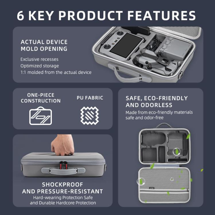 STARTRC Carry Case for DJI Mini 5 Pro Fly More Combo