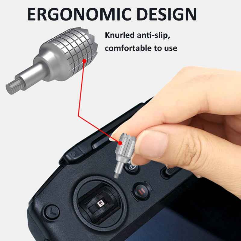 LKTOP Joystick Thumb Rocker for DJI FPV 2 / 3 and RC Pro (Grey)