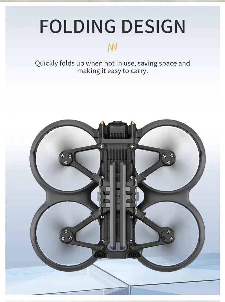 STARTRC Foldable Landing Gear for DJI Avata 2 (Black)