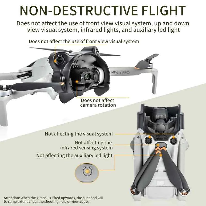 STARTRC Gimbal Sun Hood for DJI Mini 4 Pro