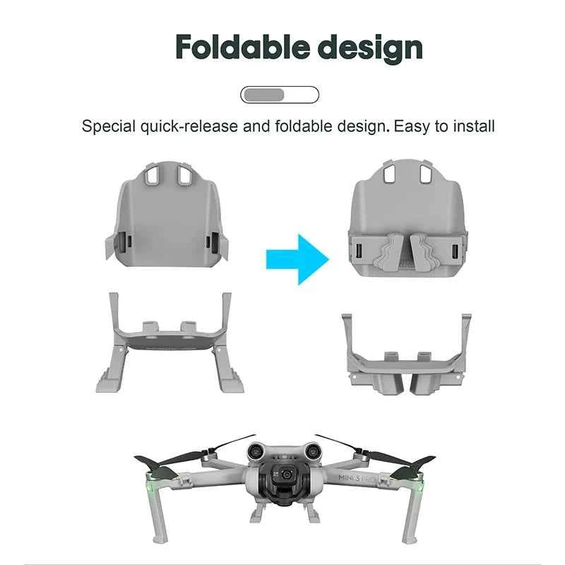 STARTRC Extended Landing Gear for DJI Mini 3 Pro