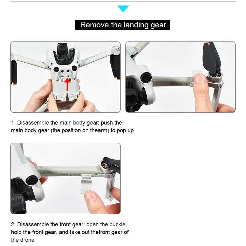 STARTRC Extended Landing Gear for DJI Mini 3 Pro