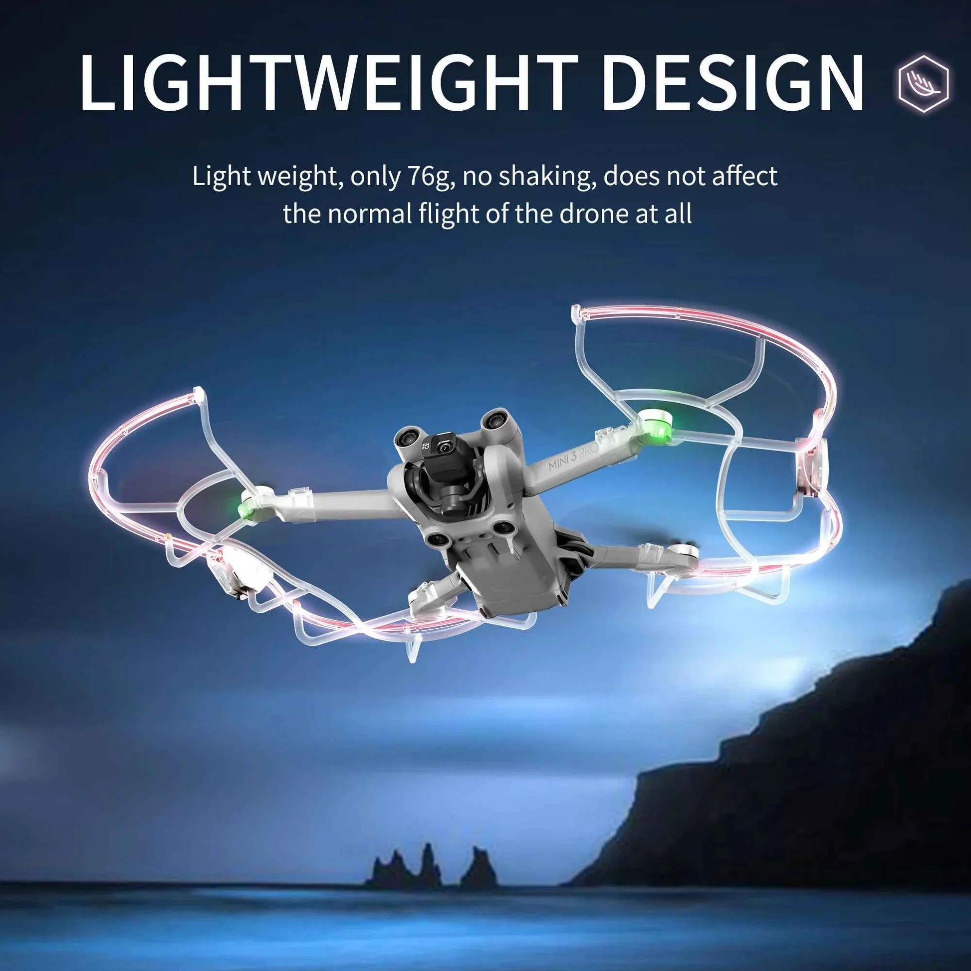 STARTRC LED Propeller Guard for DJI Mini 3 / Mini 3 Pro