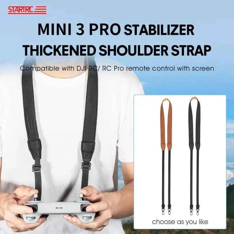 STARTRC Neck Strap Adjustable for DJI RC / RC 2 / RC Pro (Brown)