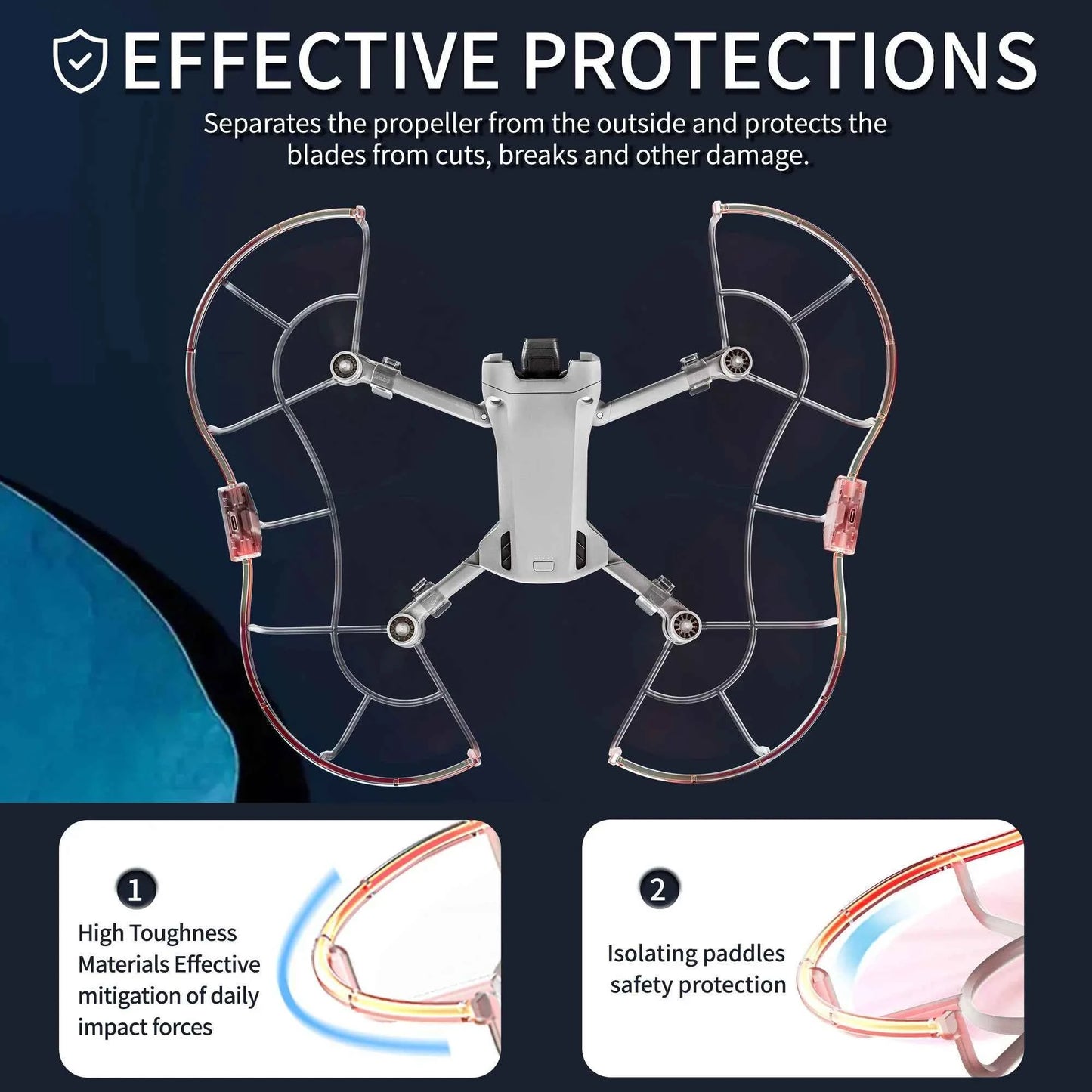 STARTRC LED Propeller Guard for DJI Mini 3 / Mini 3 Pro