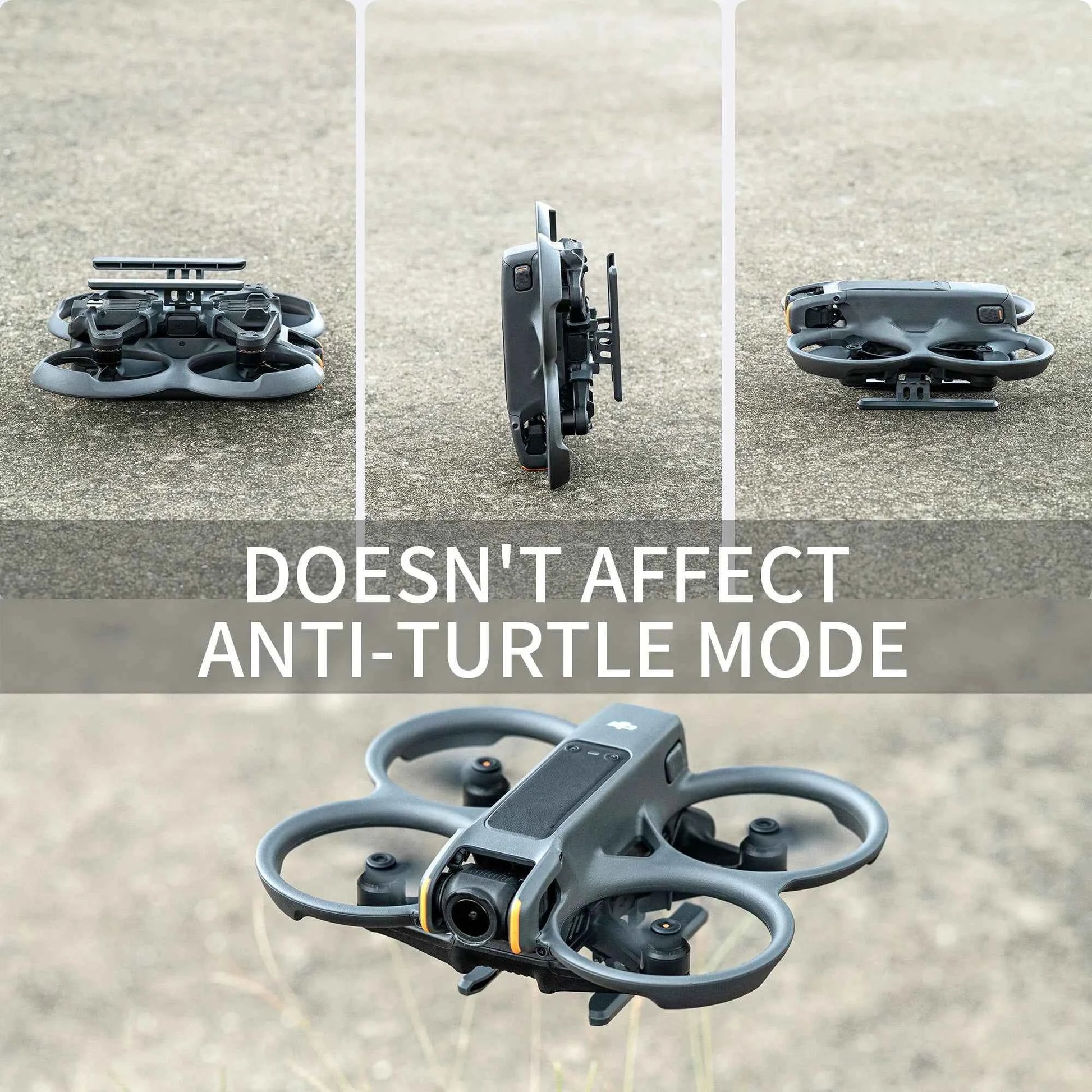 STARTRC Foldable Landing Gear for DJI Avata 2 (Black)