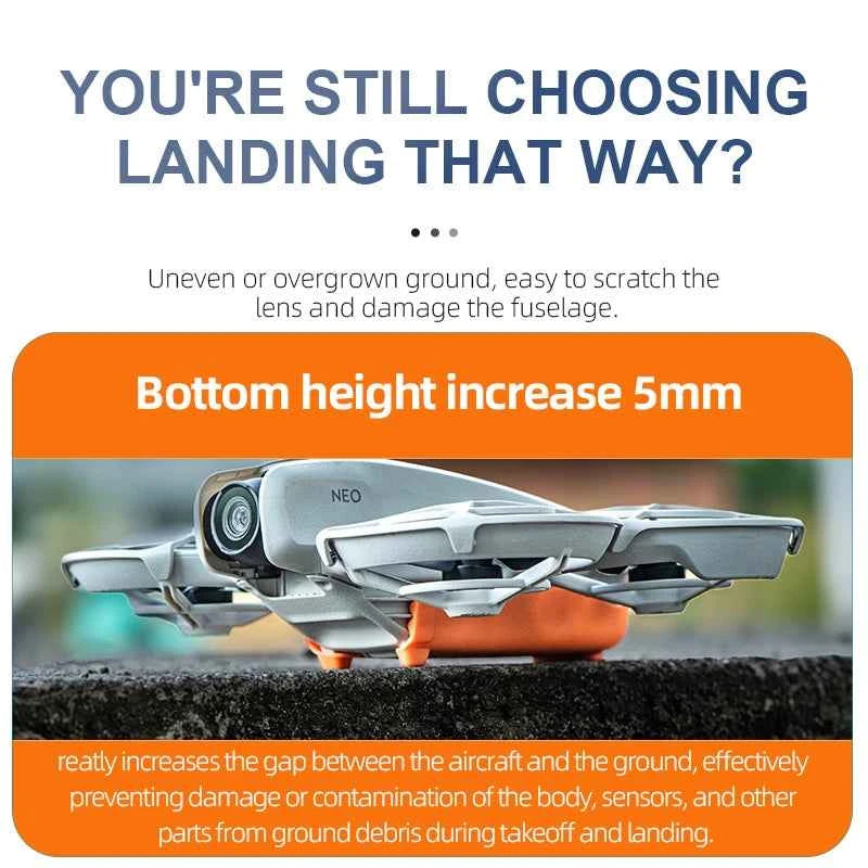 STARTRC Battery Lock for DJI Neo (Orange)